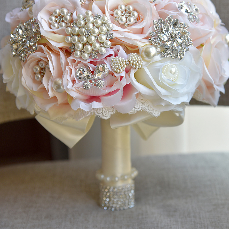AliExpress Amazon Wish D632 Bridal Bouquet Korean European and American Wedding Gift Wedding Supplies Factory AliExpress Amazon Wish D632 Bridal Bouquet Korean European and American Wedding Gift Wedding Supplies Factory