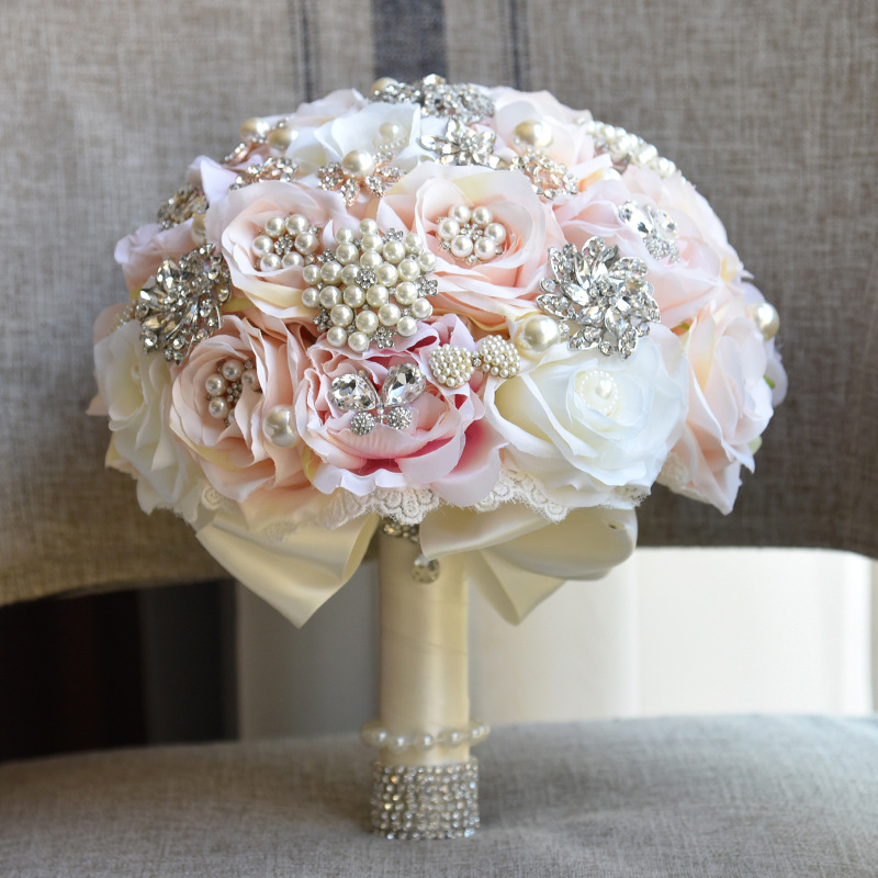 AliExpress Amazon Wish D632 Bridal Bouquet Korean European and American Wedding Gift Wedding Supplies Factory AliExpress Amazon Wish D632 Bridal Bouquet Korean European and American Wedding Gift Wedding Supplies Factory