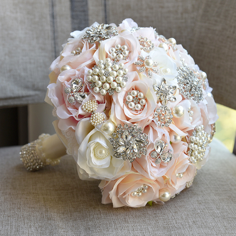 AliExpress Amazon Wish D632 Bridal Bouquet Korean European and American Wedding Gift Wedding Supplies Factory AliExpress Amazon Wish D632 Bridal Bouquet Korean European and American Wedding Gift Wedding Supplies Factory