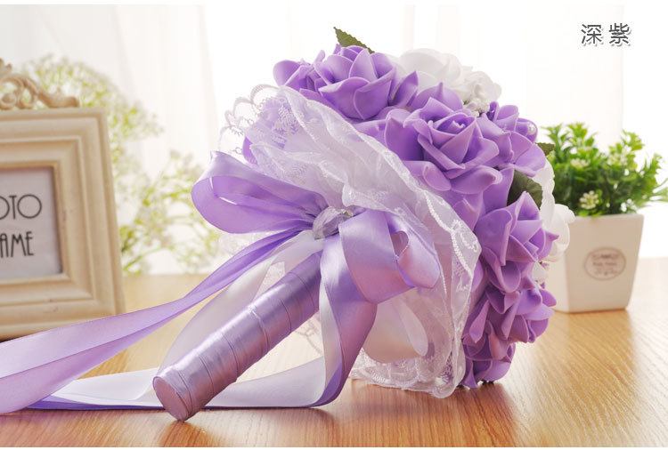 European and American Wedding Supplies Wedding Bridal Bouquet Wholesale Korean Artificial Bouquet PE Foam Wedding Bouquet European and American Wedding Supplies Wedding Bridal Bouquet Wholesale Korean Artificial Bouquet PE Foam Wedding Bouquet