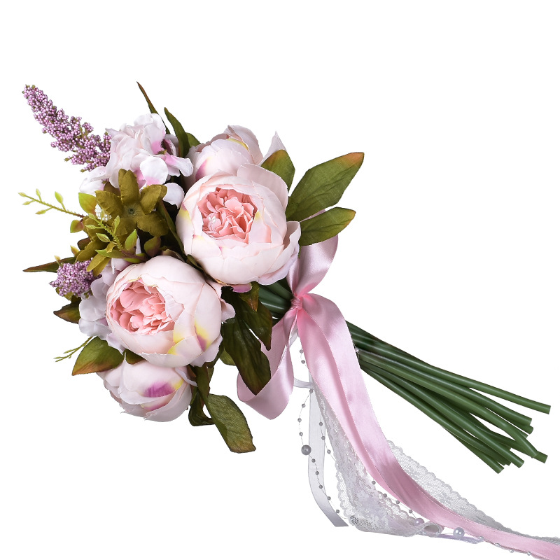 Europe and the United States Mori Style Flower Bride Wedding Bridal Bouquet Creative Wedding Supplies Outdoor Wedding Ceremony Layout Bridal Bouquet Beam