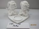 Double Angel candleholder resin bust ornament crafts
