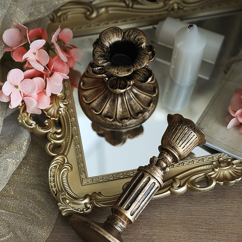 Retro Candlestick Photography Props Ins Style Candle Photography Background Home Decoration Candleholder