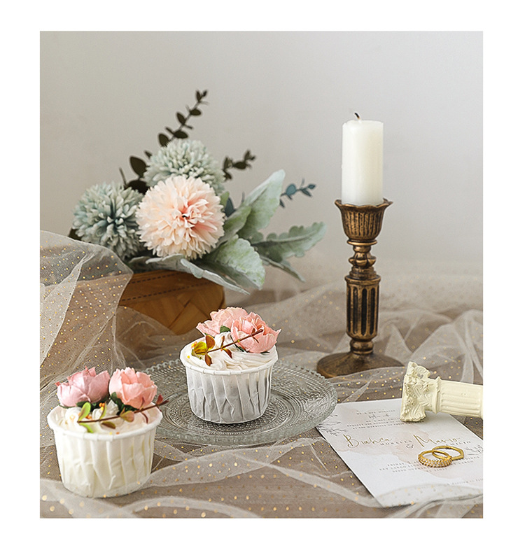 Retro Candlestick Photography Props Ins Style Candle Photography Background Home Decoration Candleholder