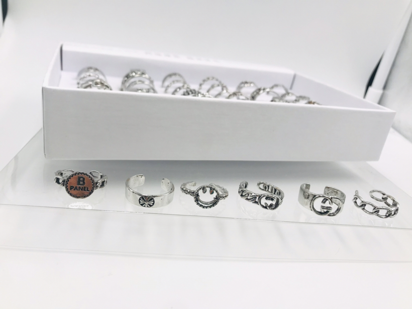 Men's Cool Ring Personality Vintage Ring Men's and Women's Rings Couple Rings All-Match Jewelry Imitation Silver Modeling Ring Open-End Men's Cool Ring Personality Vintage Ring Men's and Women's Rings Couple Rings All-Match Jewelry Imitation Silver Modeling Ring Open-End