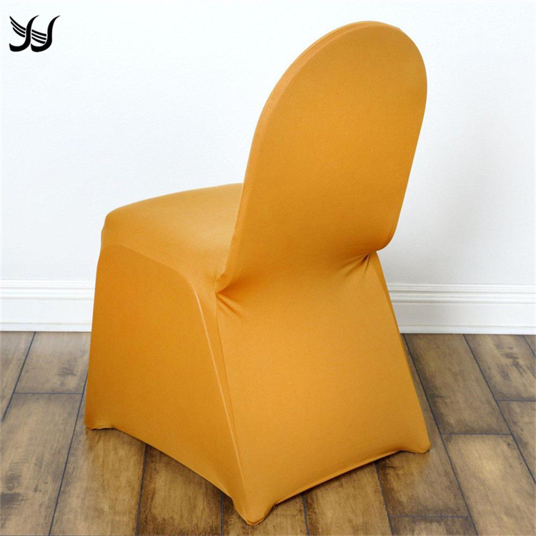 Factory Supply Elastic Chair Cover White One-Piece Chair Cover Hotel Restaurant Banquet Celebration Wedding Ceremony Chair Cover Cover