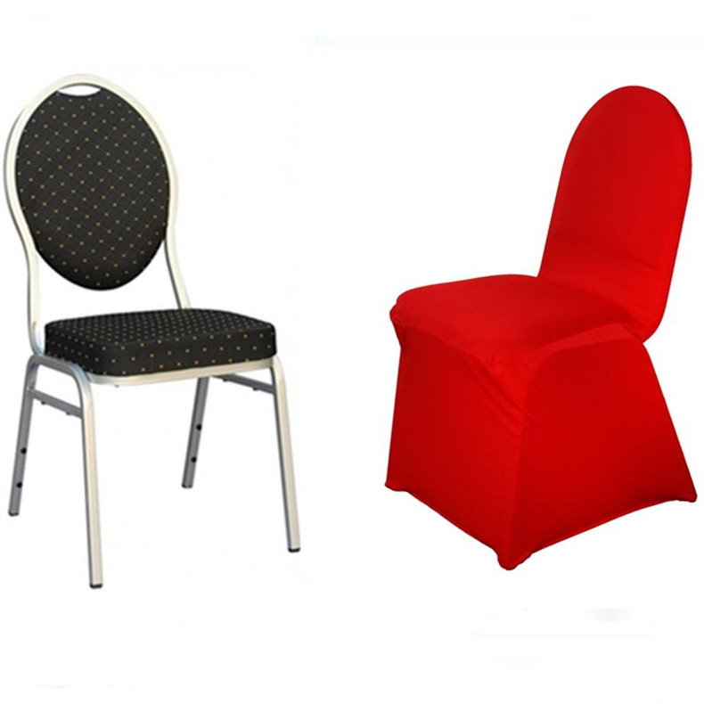 Factory Supply Elastic Chair Cover White One-Piece Chair Cover Hotel Restaurant Banquet Celebration Wedding Ceremony Chair Cover Cover
