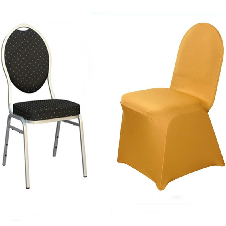 Factory Supply Elastic Chair Cover White One-Piece Chair Cover Hotel Restaurant Banquet Celebration Wedding Ceremony Chair Cover Cover