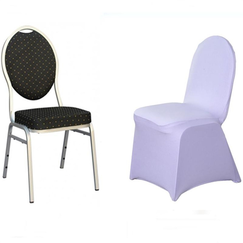 Factory Supply Elastic Chair Cover White One-Piece Chair Cover Hotel Restaurant Banquet Celebration Wedding Ceremony Chair Cover Cover