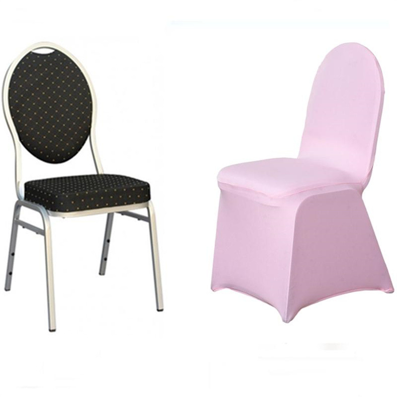 Factory Supply Elastic Chair Cover White One-Piece Chair Cover Hotel Restaurant Banquet Celebration Wedding Ceremony Chair Cover Cover