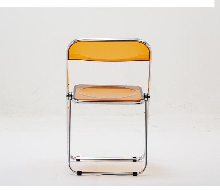 Transparent Folding Chair Dining Chair Ins Internet Celebrity Acrylic Plastic Crystal Chair Designer Chair Photo Negotiation Chair Transparent Folding Chair Dining Chair Ins Internet Celebrity Acrylic Plastic Crystal Chair Designer Chair Photo Negotiation Chair