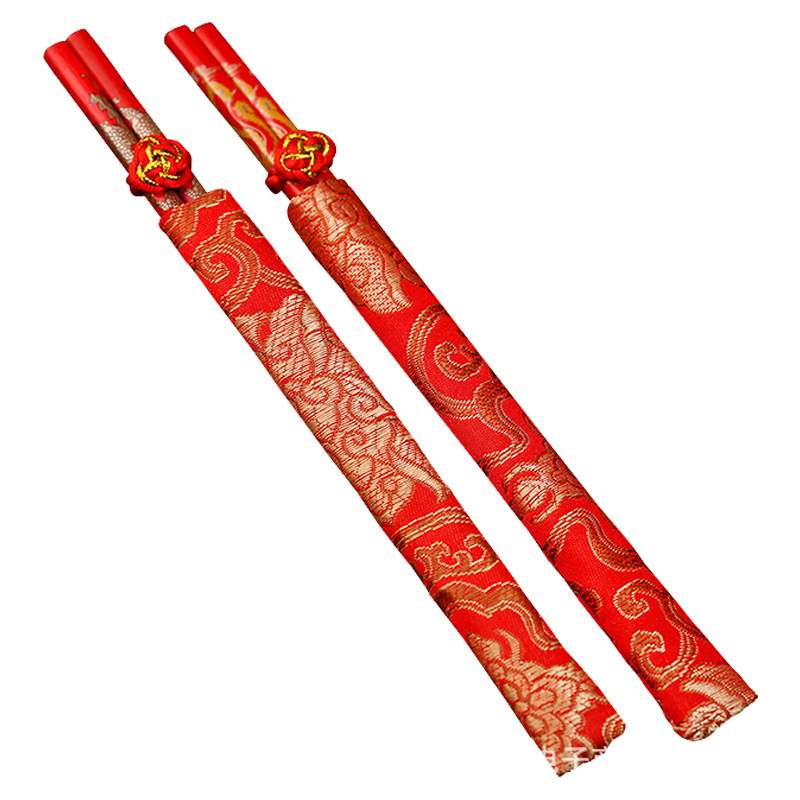 Wedding Chopsticks of Chopsticks Festive Red Chopsticks Wedding Couple Dowry Props Chopsticks Wedding Supplies