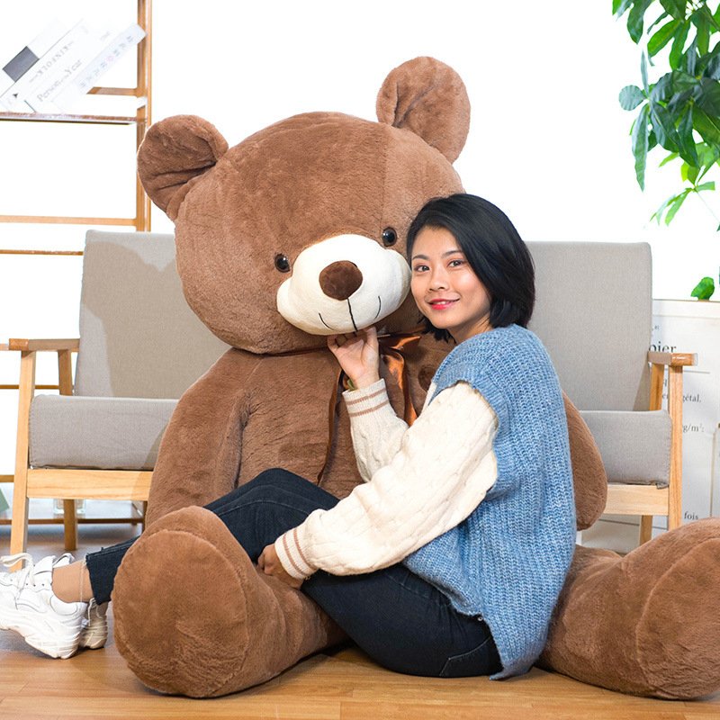 Large Bear Internet Celebrity Teddy Bear Doll Plush Hair Generation Doll Douyin Stall Toy Bear