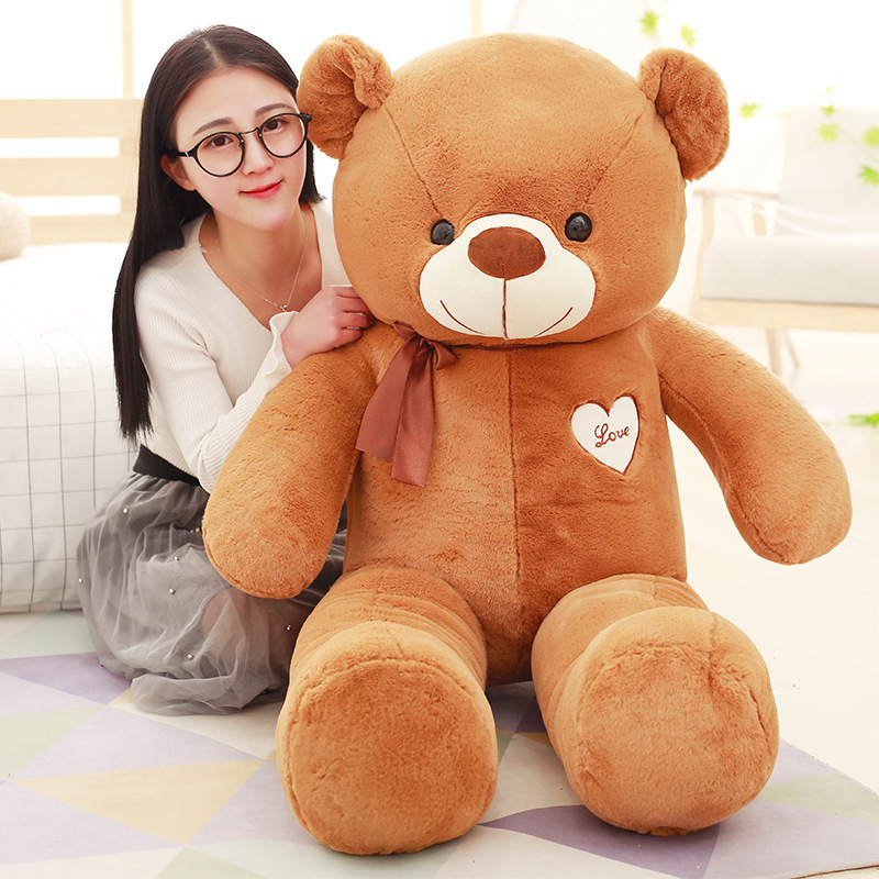 Large Bear Internet Celebrity Teddy Bear Doll Plush Hair Generation Doll Douyin Stall Toy Bear