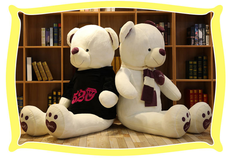 Large Bear Internet Celebrity Teddy Bear Doll Plush Hair Generation Doll Douyin Stall Toy Bear