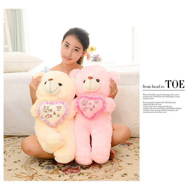 Hot Sale Teddy Bear Doll Plush Toys Doll Luminous Toy Bear Ragdoll Birthday Gift One Product Dropshipping Hot Sale Teddy Bear Doll Plush Toys Doll Luminous Toy Bear Ragdoll Birthday Gift One Product Dropshipping