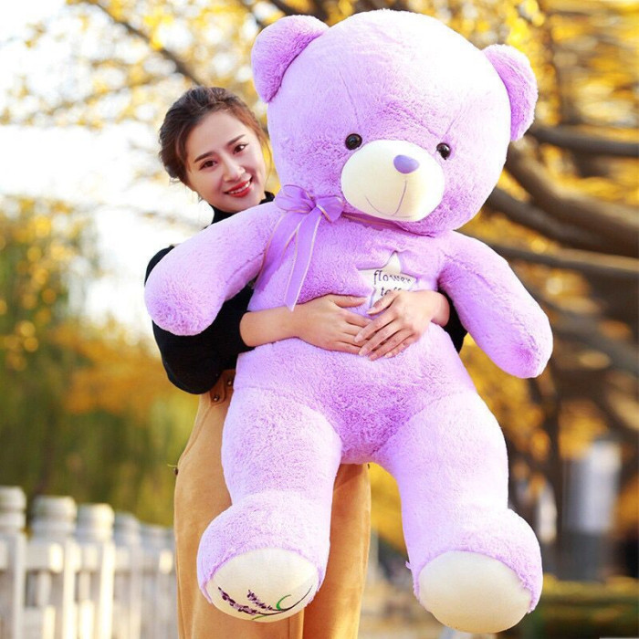 Lavender Bear Purple Teddy Bear Doll Plush Toys BEBEAR Doll