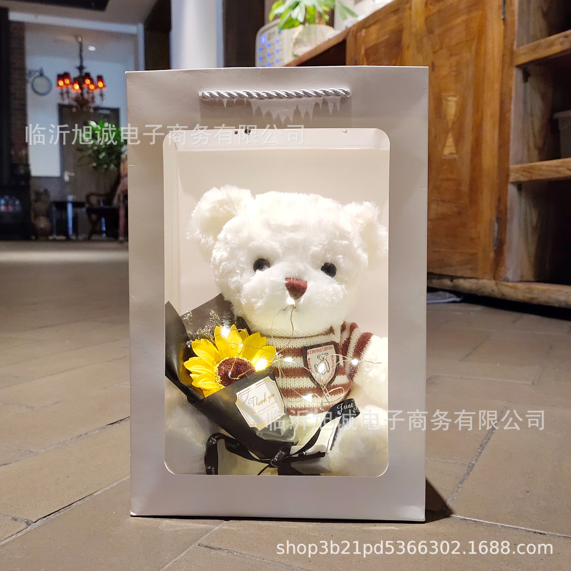 Wholesale Teddy Bear Doll Little Bear Doll Push Plush Toy 38 38 Women's God Day Birthday Gift for Children