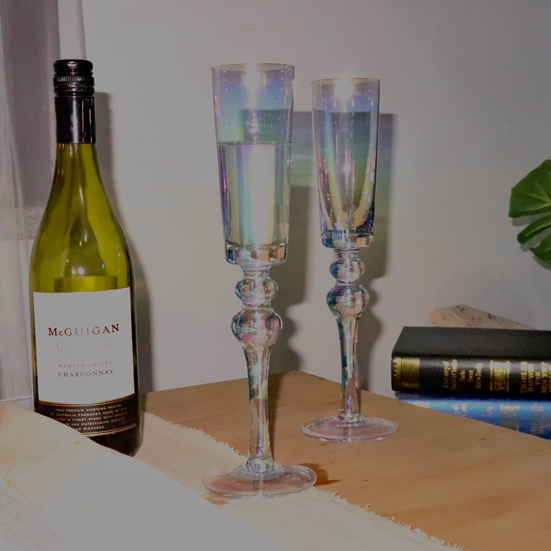 Streamer Rainbow Champagne Glass Crystal Glass Sparkling Wine Glass Dessert Wine Glass Sparkling Wine Cup Ritual Goblet Streamer Rainbow Champagne Glass Crystal Glass Sparkling Wine Glass Dessert Wine Glass Sparkling Wine Cup Ritual Goblet