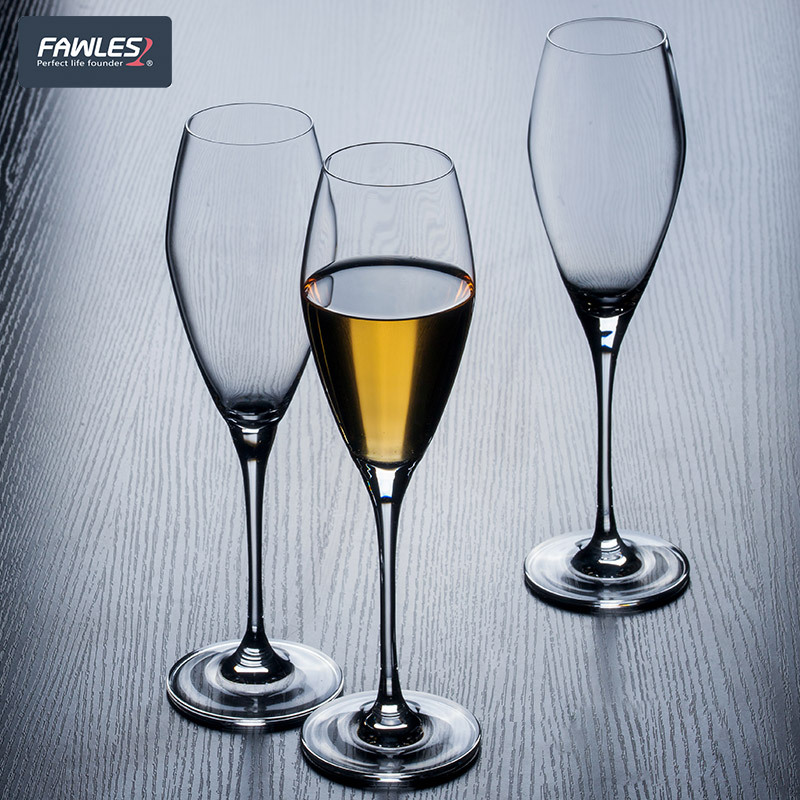 Fawles Integrated Champagne Glass Sparkling Wine Glass Dessert Wine Glass Goblet Crystal Glass Champagne Glass