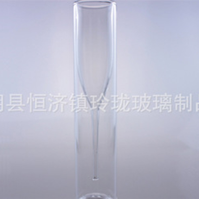 Transparent Creative Double Layer Glass Cup Creative Double Layer Champagne Cup Borosilicate Double Layer Glass Cup