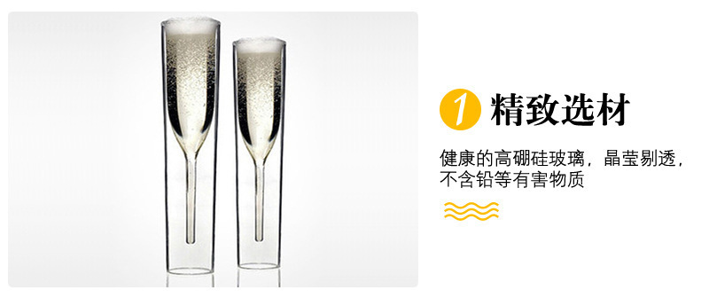 Transparent Creative Double Layer Glass Cup Creative Double Layer Champagne Cup Borosilicate Double Layer Glass Cup Transparent Creative Double Layer Glass Cup Creative Double Layer Champagne Cup Borosilicate Double Layer Glass Cup