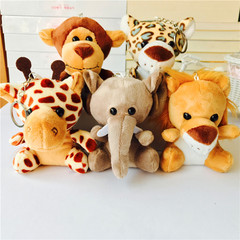 4-Inch Small Goods Pendant 10-15cm Various Animals Doll Keychain Wedding Event Gift Plush Toys