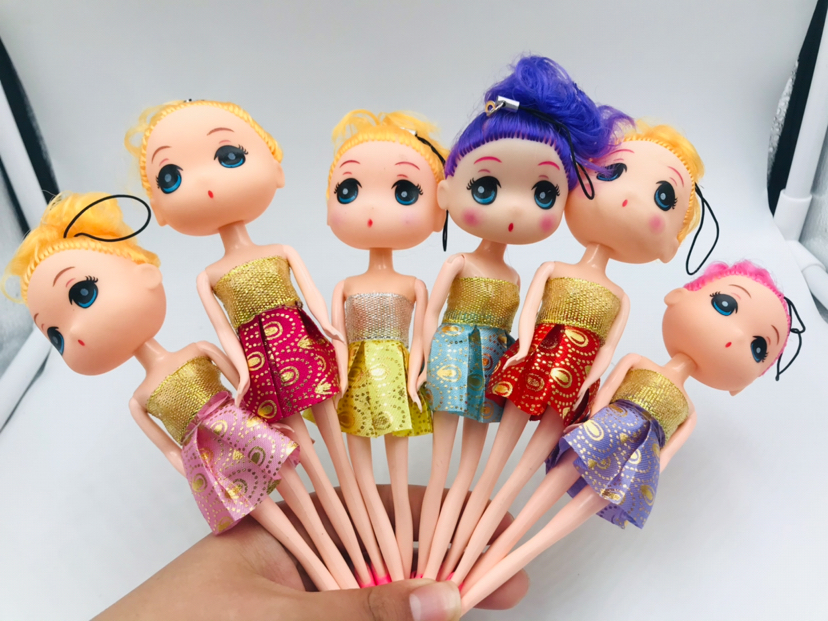 Cute Plush Toy Cartoon Pendant Doll Wedding Supplies Children's Ddung Gift Keychain Pendant