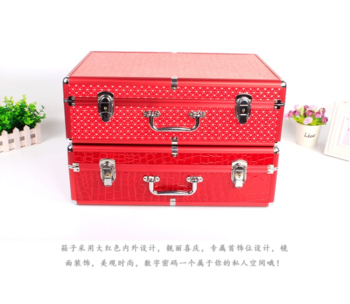 Bride wedding red suitcase portable key chain keychain, tz-177 Bride wedding red suitcase portable key chain keychain, tz-177