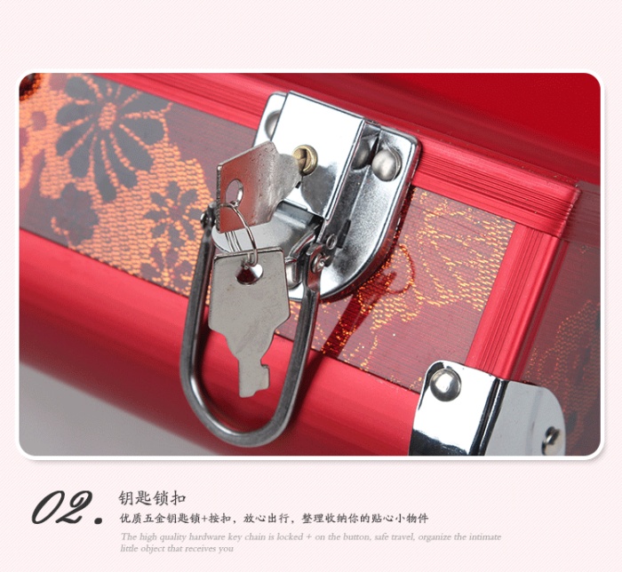Bride wedding red suitcase portable key chain keychain, tz-177 Bride wedding red suitcase portable key chain keychain, tz-177