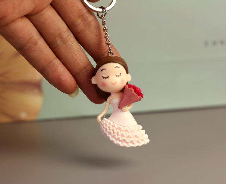 Ornament Bride Bridegroom Wedding Snowyprincess Couple Ornament Keychain Pendant Wedding Gift Wedding Keychain