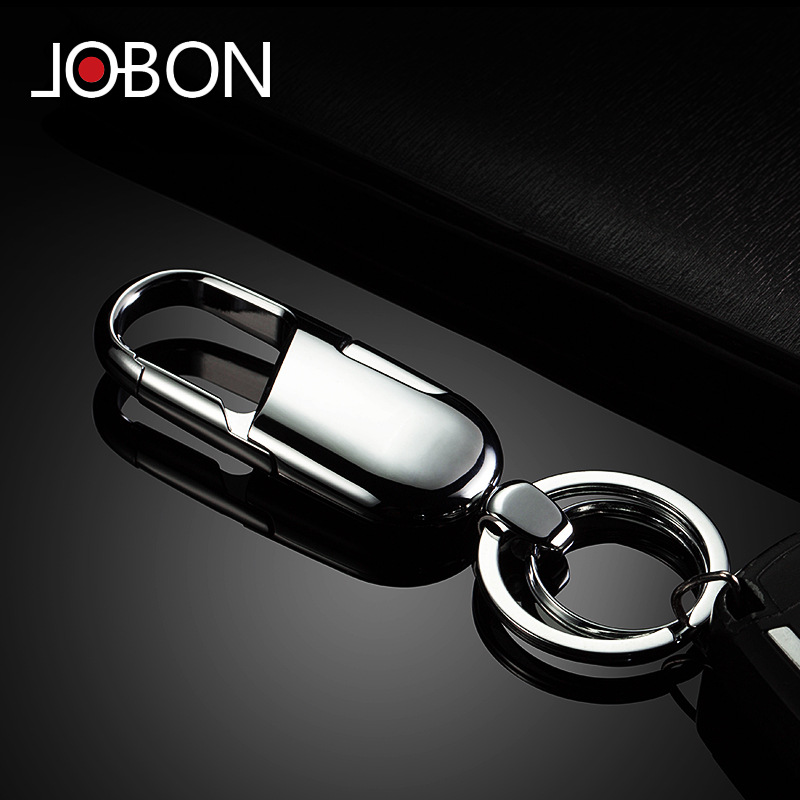 Wedding Keychain Keychain Men&#039;s Simple High-End Stainless Steel Waist Hanging Car Key Chain Pendant Creative Gift