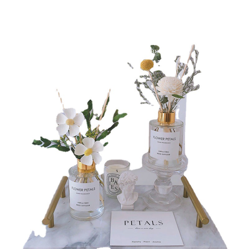 Glow Candle  Candle Essential Oil Ins Style Decoration Home Room Long-Lasting Air Freshing Agent Qixi Gift Bouquet
