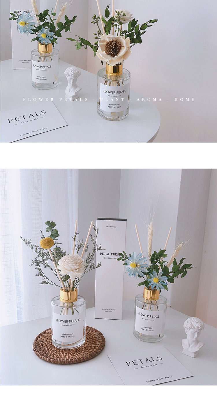 Glow Candle  Candle Essential Oil Ins Style Decoration Home Room Long-Lasting Air Freshing Agent Qixi Gift Bouquet