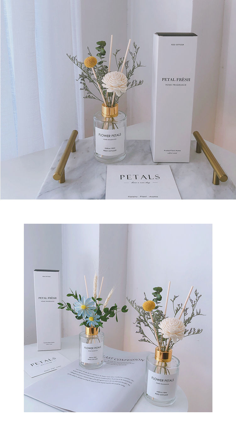 Glow Candle  Candle Essential Oil Ins Style Decoration Home Room Long-Lasting Air Freshing Agent Qixi Gift Bouquet