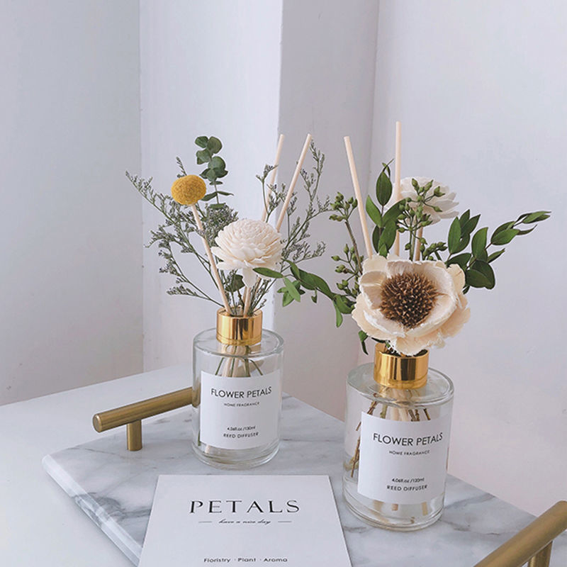 Glow Candle  Candle Essential Oil Ins Style Decoration Home Room Long-Lasting Air Freshing Agent Qixi Gift Bouquet