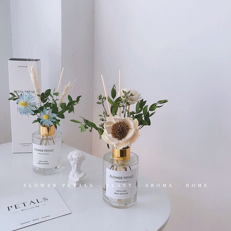 Glow Candle  Candle Essential Oil Ins Style Decoration Home Room Long-Lasting Air Freshing Agent Qixi Gift Bouquet