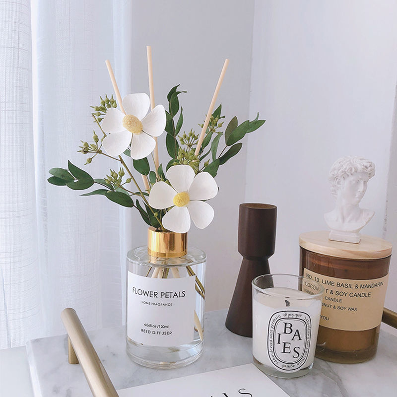 Glow Candle  Candle Essential Oil Ins Style Decoration Home Room Long-Lasting Air Freshing Agent Qixi Gift Bouquet