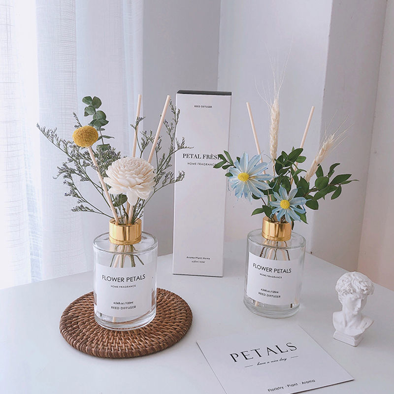 Glow Candle  Candle Essential Oil Ins Style Decoration Home Room Long-Lasting Air Freshing Agent Qixi Gift Bouquet