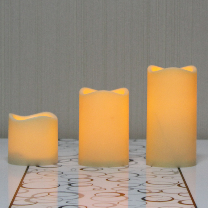Remote control plastic simulation candle LED fashionable glow smoke-free romantic candlelight dinner proposal match
