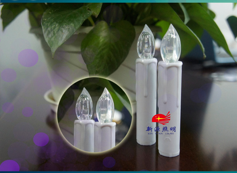 Craft candle 10/set-color led glow candles electric candle wholesale induction glow candles