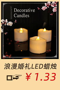 Glow Candle  Candle Light Simulation Candle Christmas Halloween Party Decoration Light-Emitting Candle Light Night Light