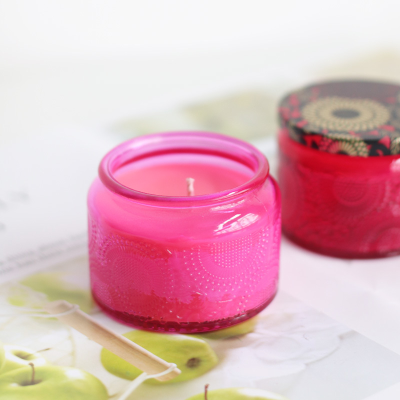 Cup Candlelight Starry Sky Fantasy Home Companion Hand Gift Aromatherapy Candle Cup Small Embossed Star Cup Glow Candle