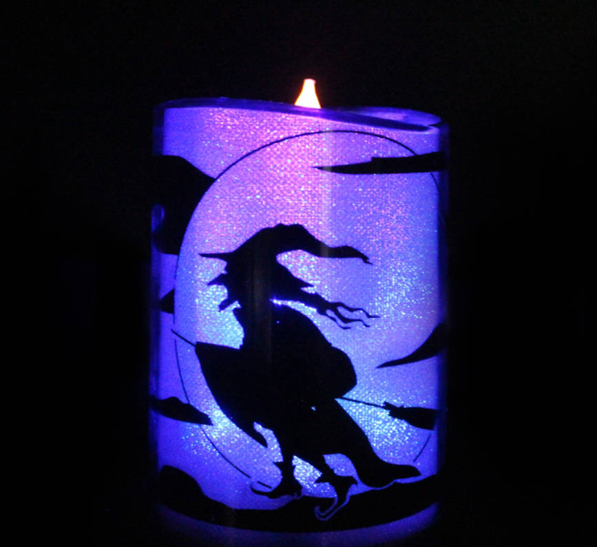Festive decorations glow simulation candle LED flash candle Halloween electronic candle decoration props