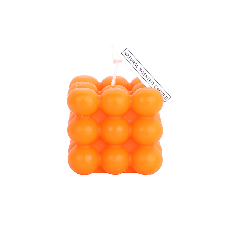 Glow Candle Soy Wax Aromatherapy Candle Indoor Home Decoration Photo Props Hand Gift Christmas Tangerine Candle