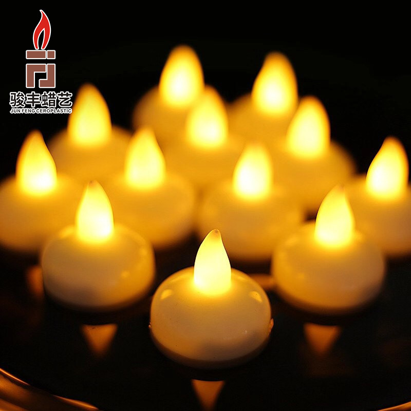 Glow Candle  Induction Light When Water Meets Water Waterproof Candle Light Creative Atmosphere Candle