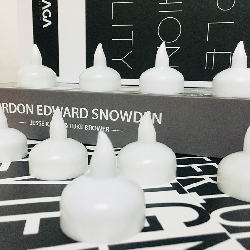 Glow Candle  Induction Light When Water Meets Water Waterproof Candle Light Creative Atmosphere Candle