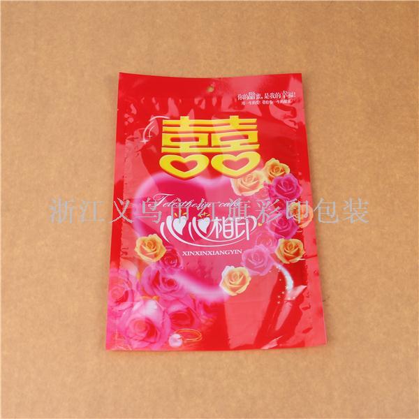 Wedding bag self-sealing 1 jin jin 2 jin Wedding bag creative candy plastic bag batch