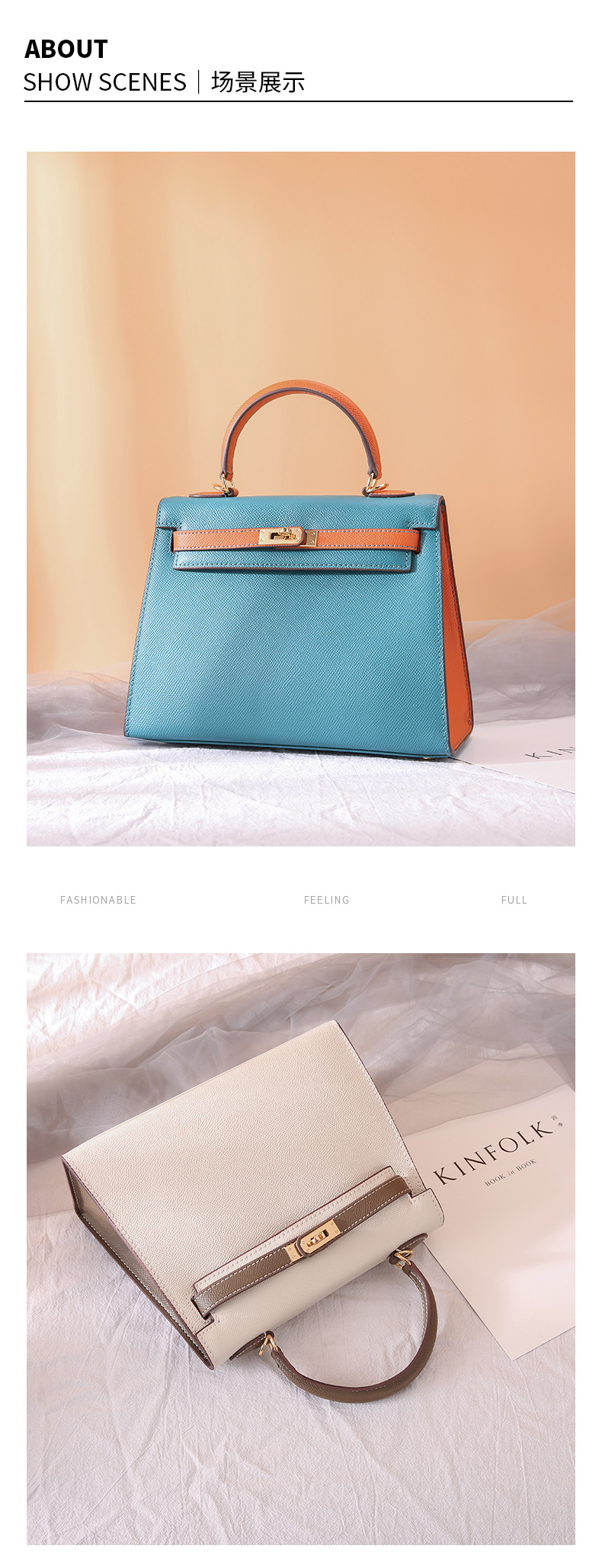 Women's Cow Leather Bag 2021 New Kelly Bag Red Bag Portable Wedding Bride Birkin Bag wedding Bag Women's Cow Leather Bag 2021 New Kelly Bag Red Bag Portable Wedding Bride Birkin Bag wedding Bag