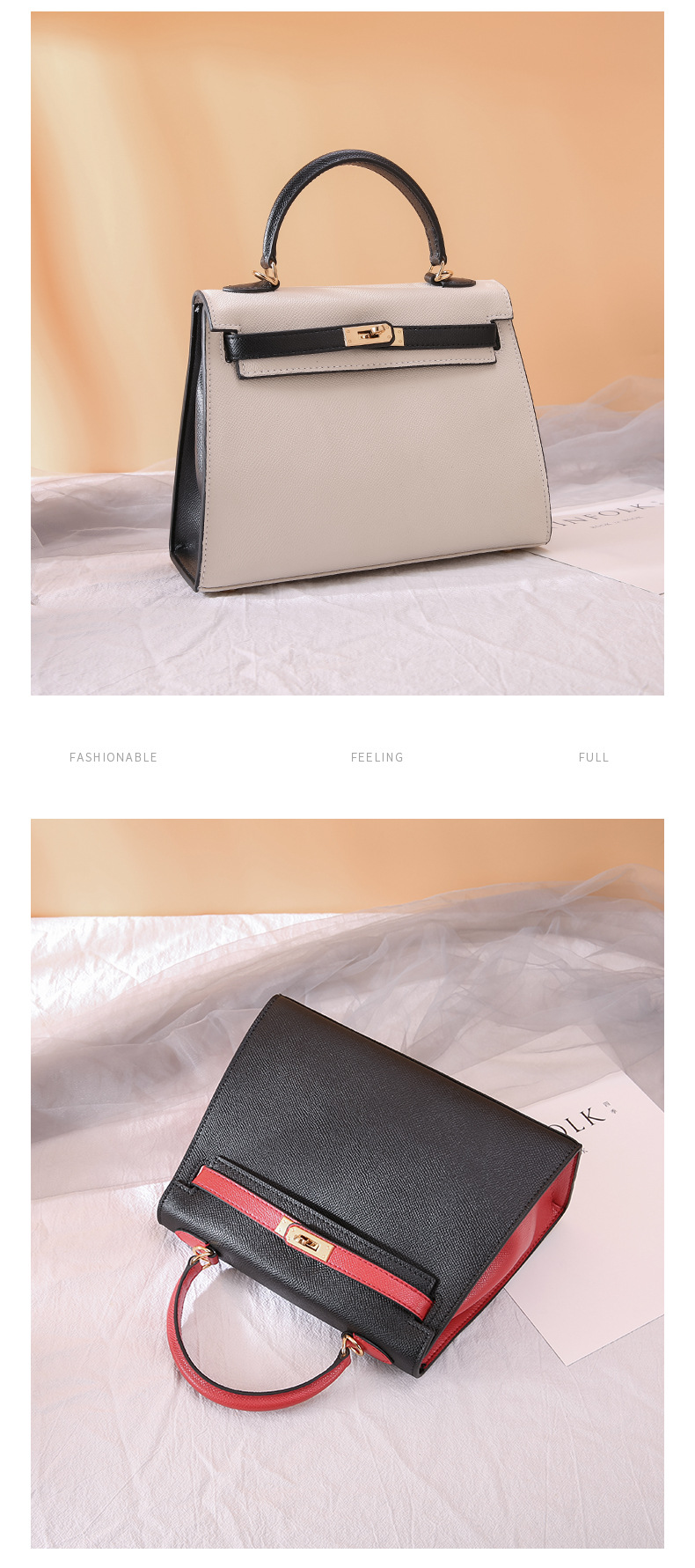 Women's Cow Leather Bag 2021 New Kelly Bag Red Bag Portable Wedding Bride Birkin Bag wedding Bag Women's Cow Leather Bag 2021 New Kelly Bag Red Bag Portable Wedding Bride Birkin Bag wedding Bag